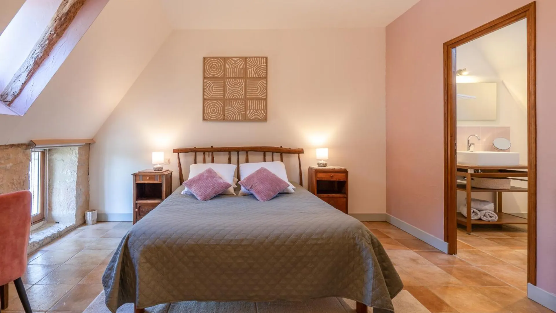 Bed & Breakfast Chambres Et Jardin De Pierres Espédaillac