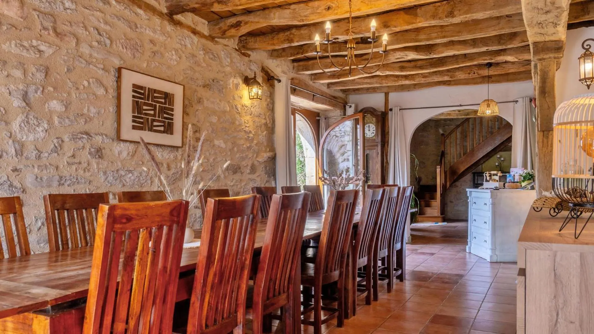 Bed & Breakfast Chambres Et Jardin De Pierres Espedaillac